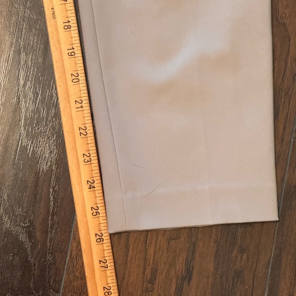 New Ann Taylor LOFT Dress Pants Petites Women's Size 6P Marisa Straight Beige - Picture 7 of 14